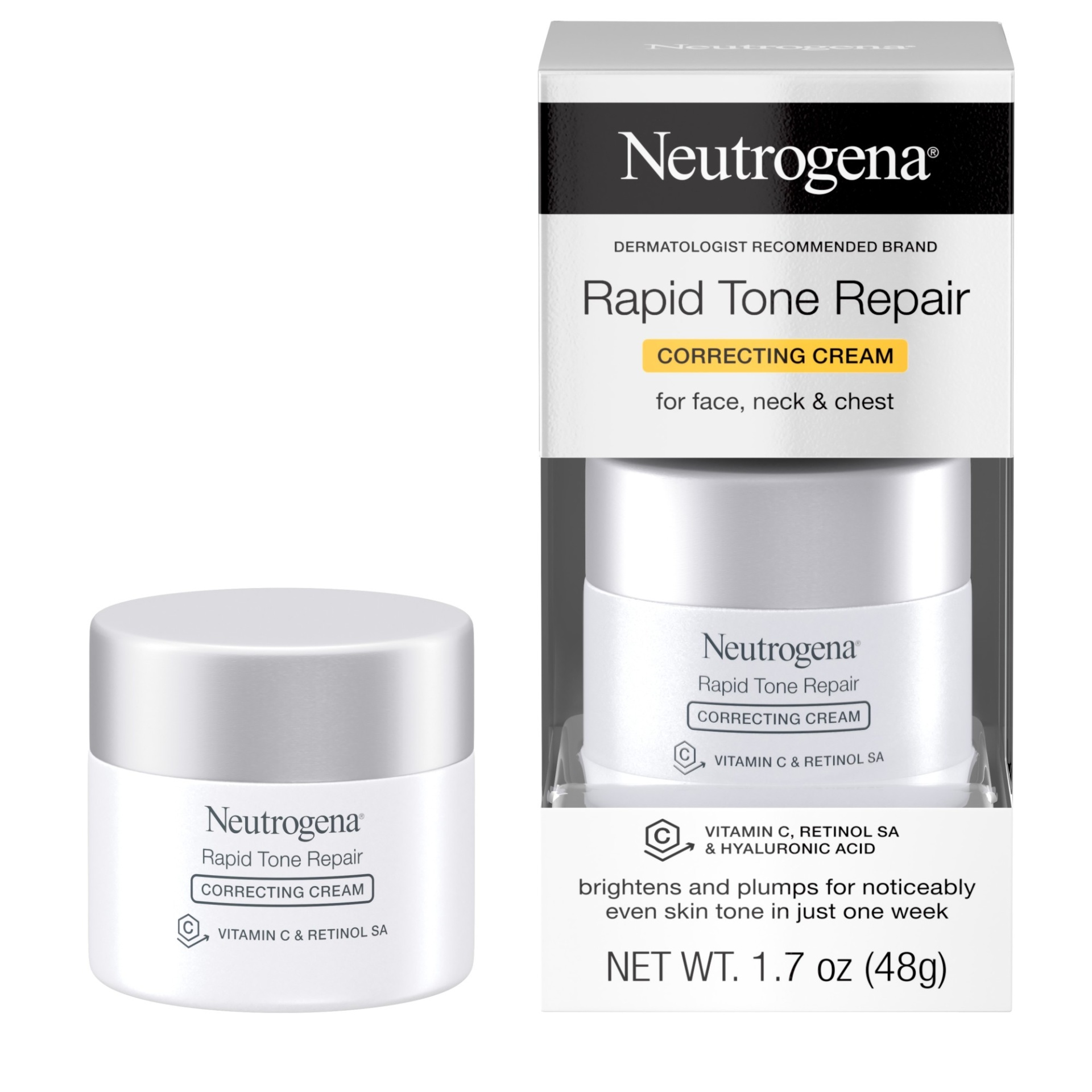 slide 1 of 1, Neutrogena Rapid Tone Repair Correcting Cream - 1.7oz, 1.7 oz