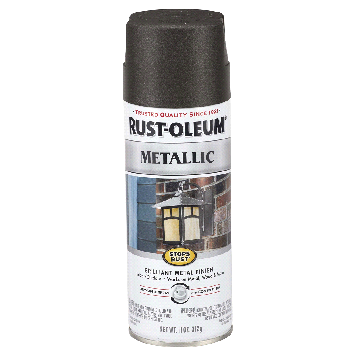 slide 1 of 17, Rust-Oleum Stops Rust Protective Metallic Finish Spray Paint - 248636, Oil Rubbed Bronze, 11 oz