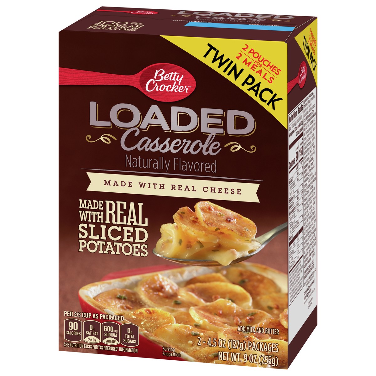 slide 5 of 14, Betty Crocker Loaded Casserole Potatoes, 9 oz, 2 ct