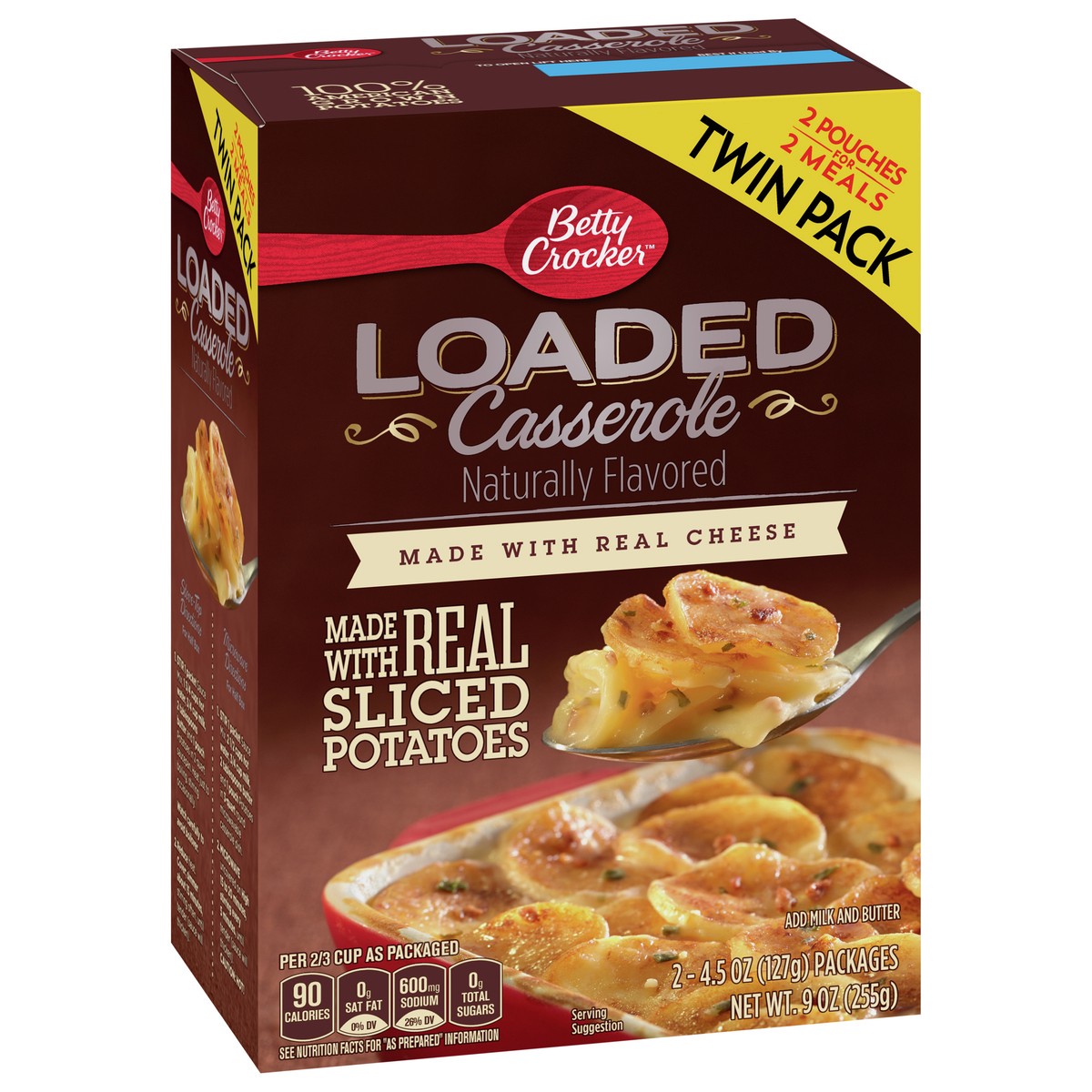 slide 10 of 14, Betty Crocker Loaded Casserole Potatoes, 9 oz, 2 ct