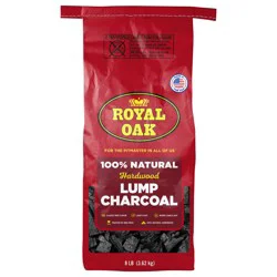Royal Oak 100% Natural Hardwood Lump Charcoal 8 lb