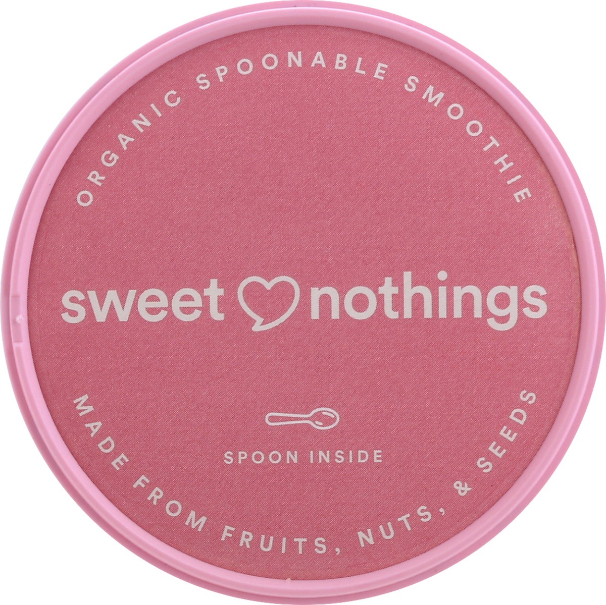 slide 2 of 9, Sweet Nothings Organic Plant-Based Strawberry Frozen Spoonable Smoothie 3.5 oz, 3.5 oz