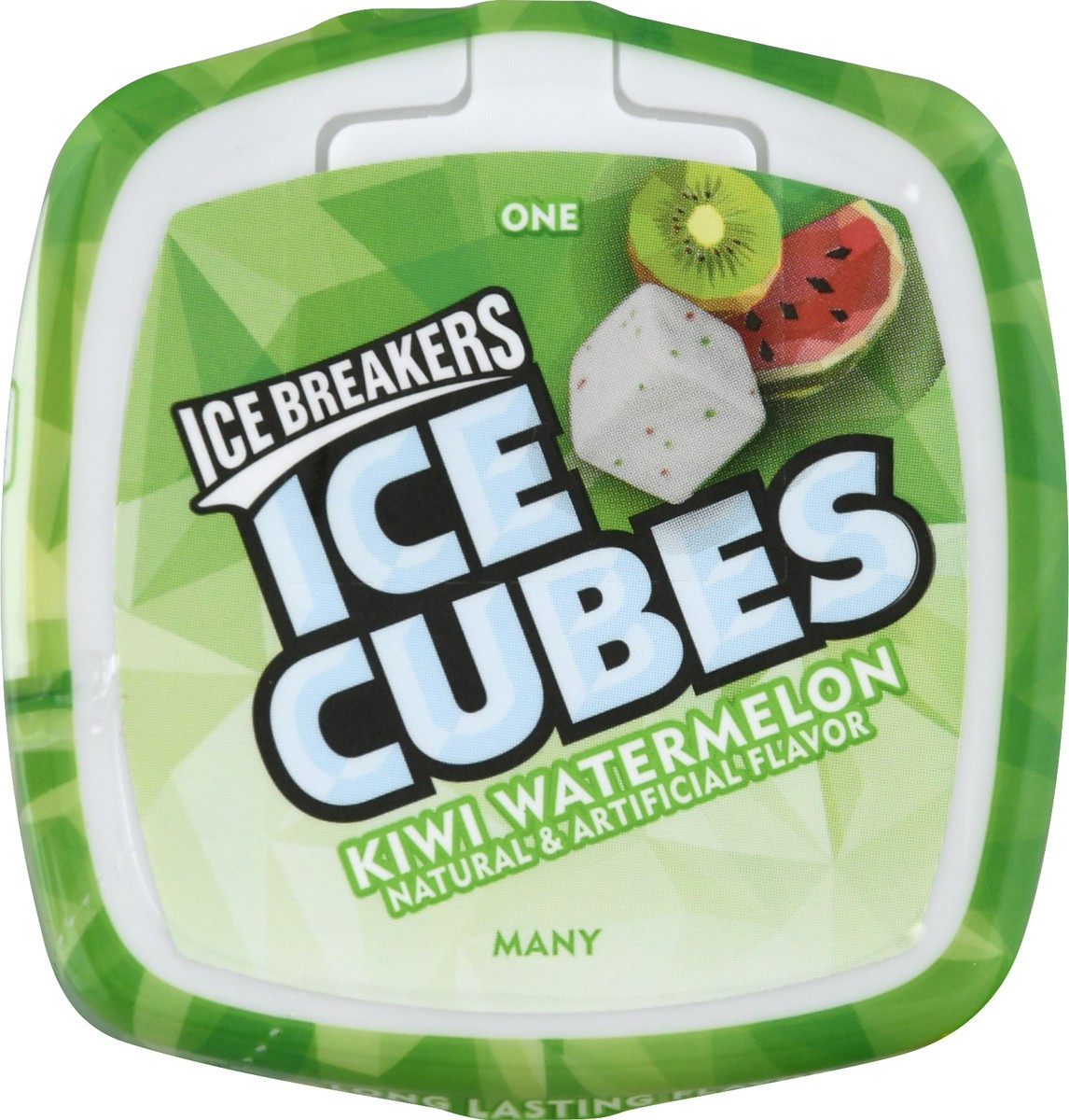 slide 6 of 10, Ice Breakers Ice Cubes Kiwi Watermelon Sugar Free Gum, 40 ct