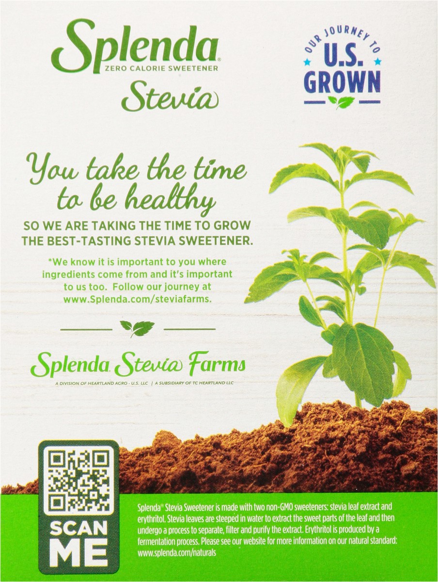 slide 9 of 9, Splenda Stevia Zero Calorie Sweetener Packets 40 Count, 40 ct