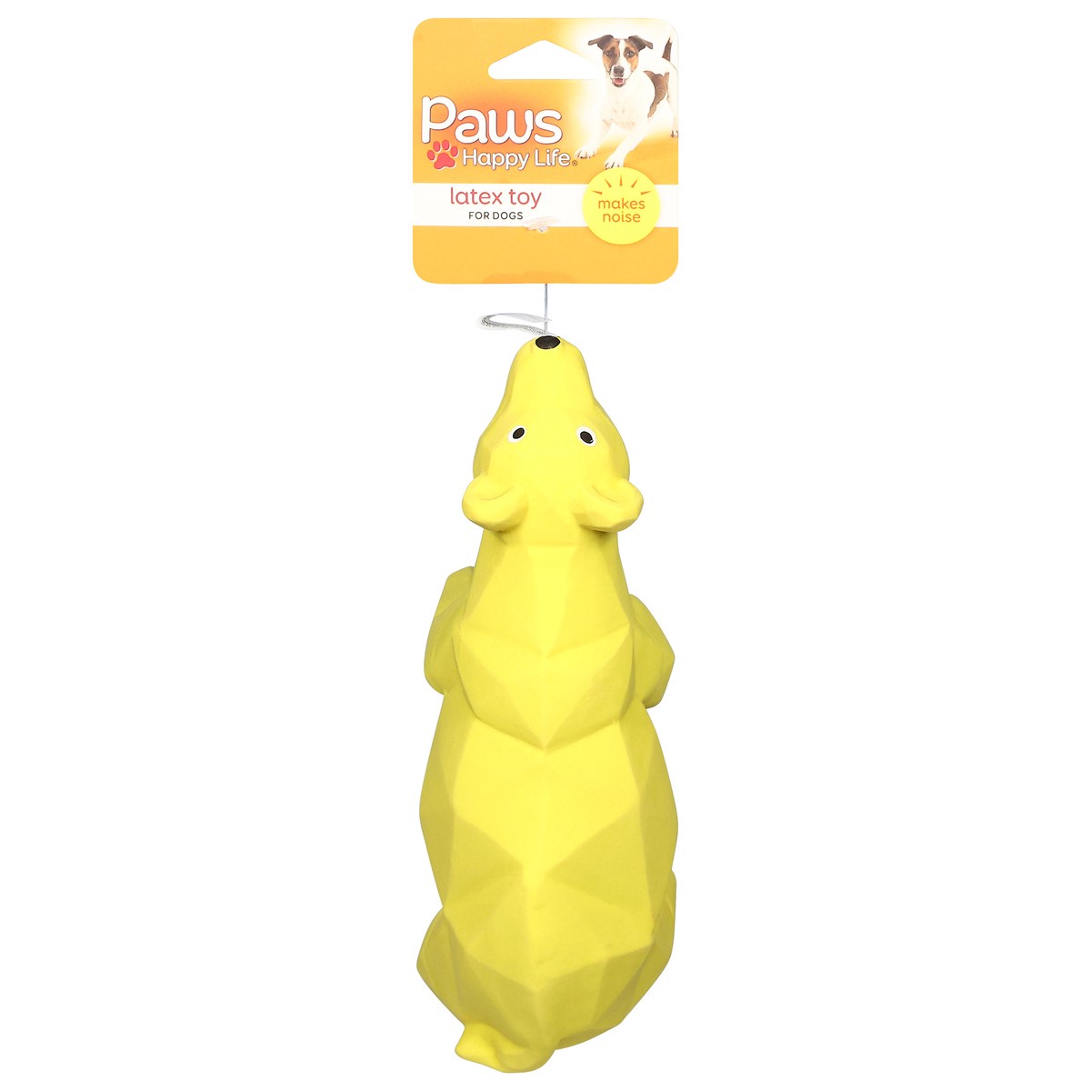 slide 3 of 4, Paws - Dog Toy Latex Origami Bear Pig With Grunter, 1 ct