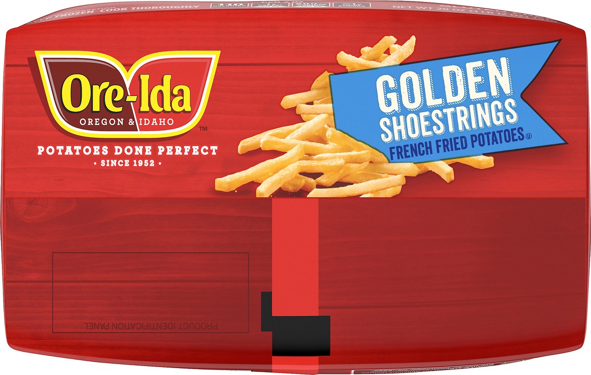slide 9 of 9, Ore-Ida Golden Shoestrings French Fries Fried Frozen Potatoes, 28 oz Bag, 28 oz