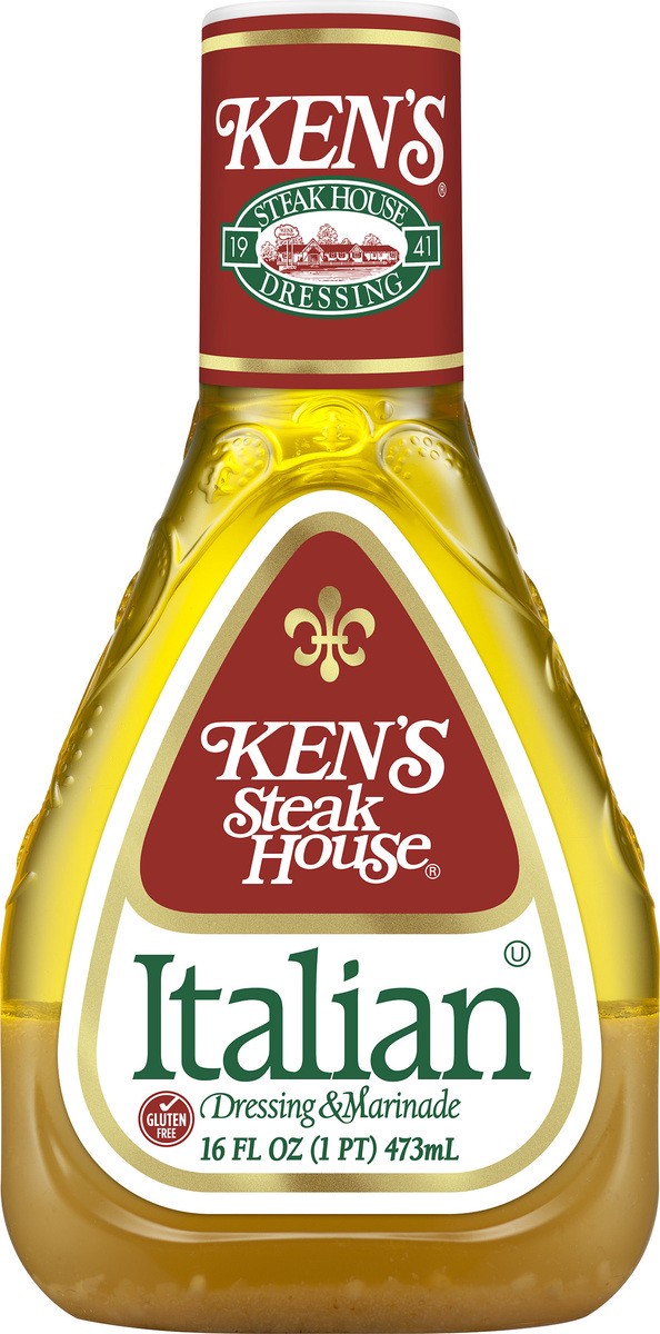 slide 5 of 9, Ken's Steak House Italian Dressing & Marinade 16 oz, 16 oz