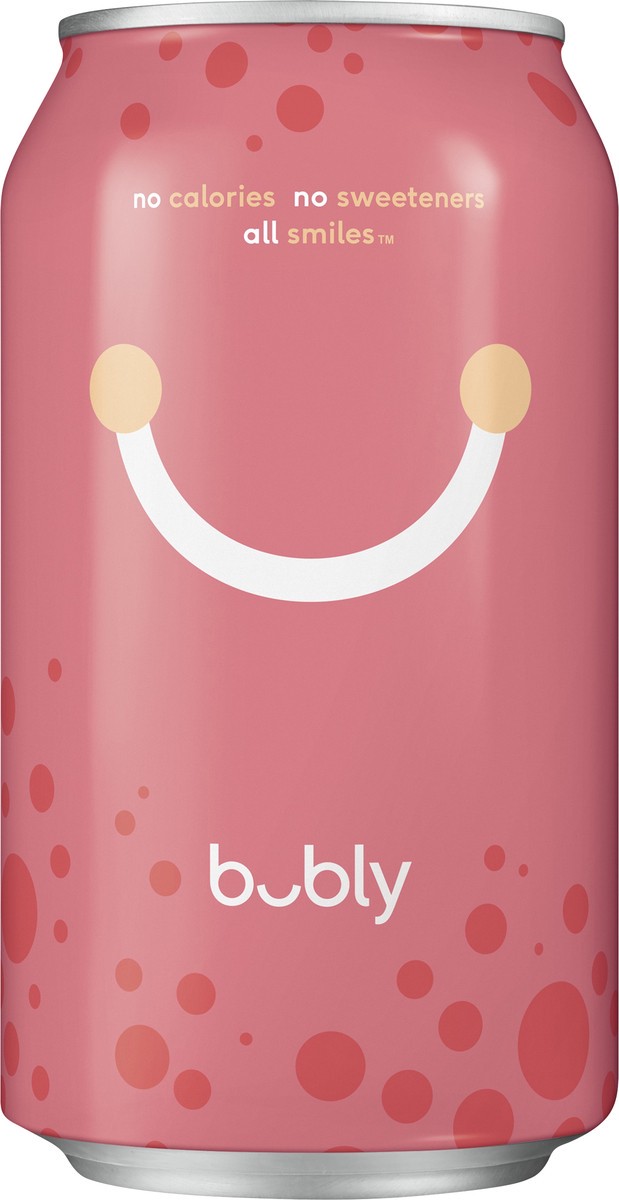 slide 4 of 4, bubly Grapefruit Sparkling Water 12 oz, 12 oz