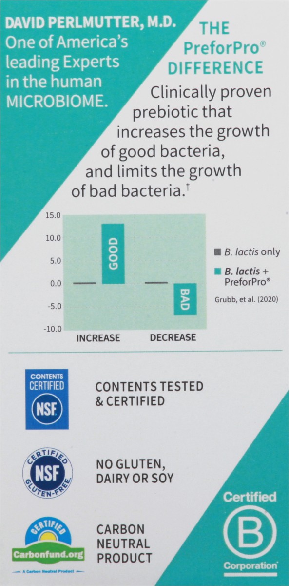 slide 3 of 13, Garden of Life Dr. Formulated Probiotics Vegetarian Capsules Gas & Bloating 30 ea, 30 ct