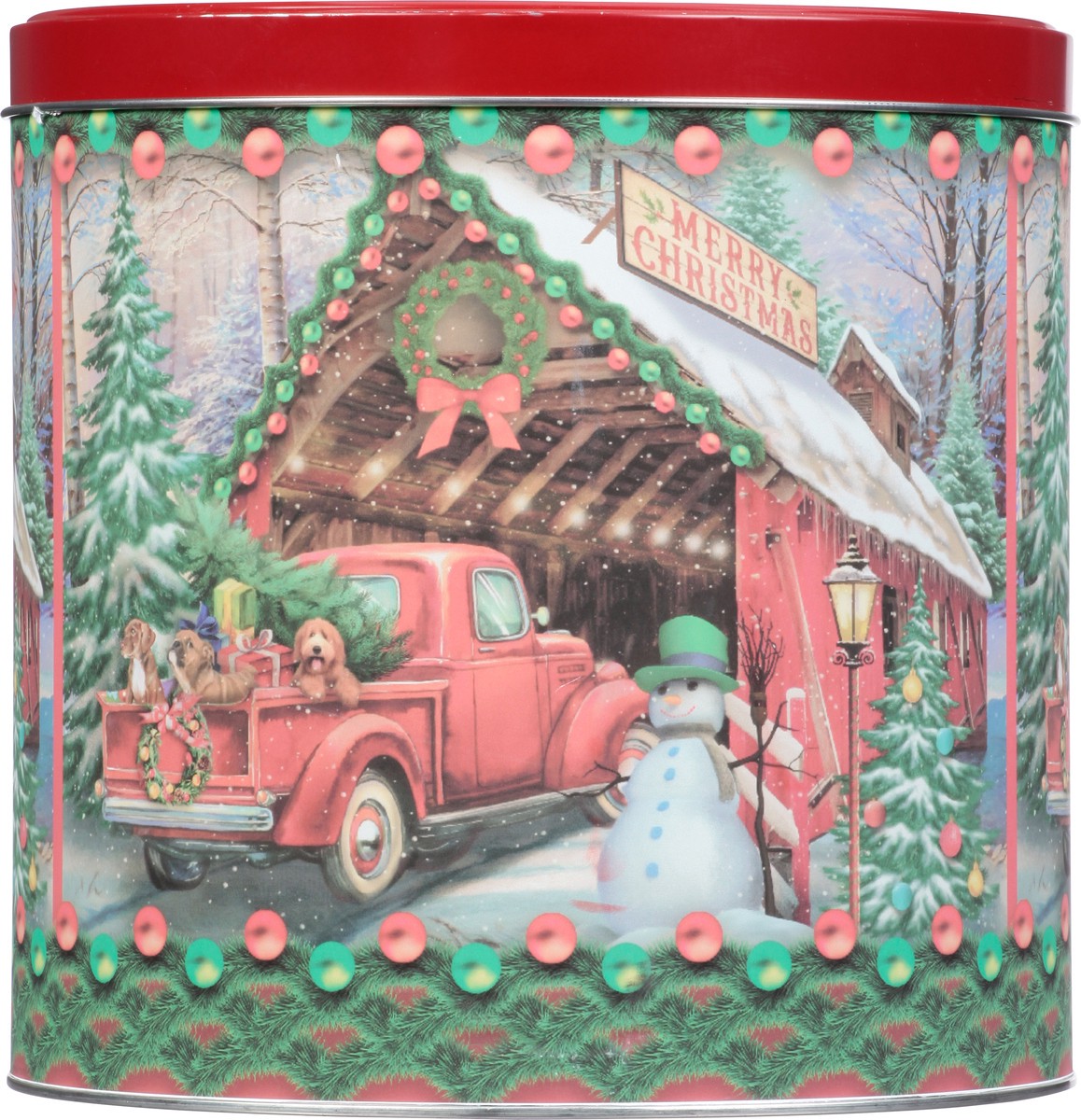 slide 9 of 10, GiftPop Red Truck Caramel, White Cheddar, Butter Popcorn - 21 oz, 21 oz