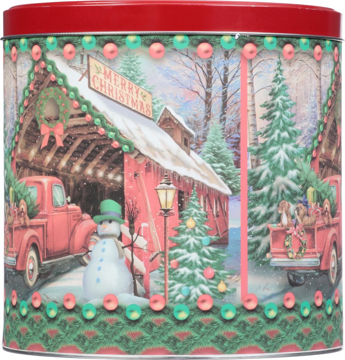 slide 3 of 10, GiftPop Red Truck Caramel, White Cheddar, Butter Popcorn - 21 oz, 21 oz