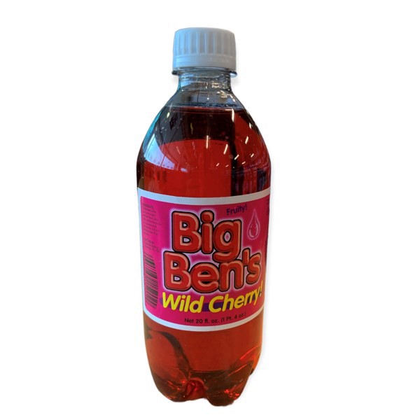 slide 1 of 1, Big Ben's Cherry Soda - 20 fl oz, 20 fl oz