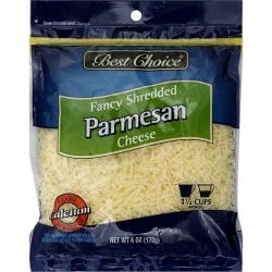 Best Choice Fancy Shredded Parmesan Cheese