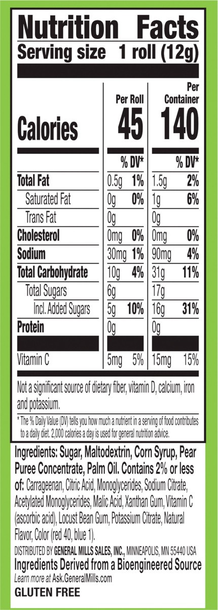 slide 7 of 9, Fruit by the Foot Berry Tie Dye Mini Snacks 3 Count, 3 ct