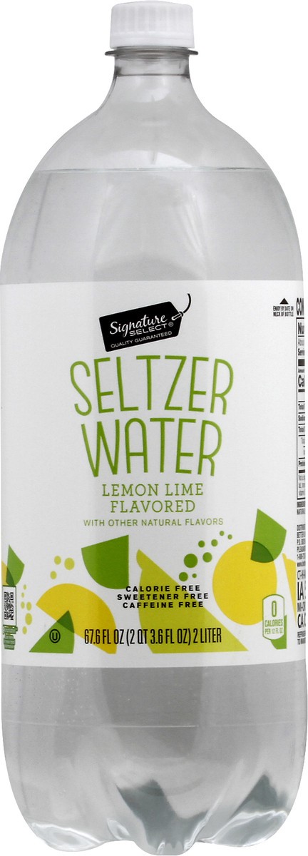 slide 8 of 11, Signature Select Seltzer Water- 2 liter, 2 liter