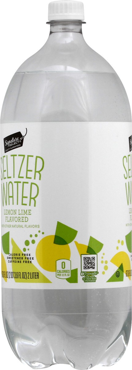 slide 2 of 11, Signature Select Seltzer Water- 2 liter, 2 liter