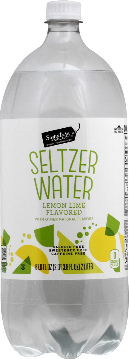 slide 10 of 11, Signature Select Seltzer Water- 2 liter, 2 liter