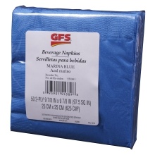 slide 1 of 1, GFS Beverage Napkins, 50 ct