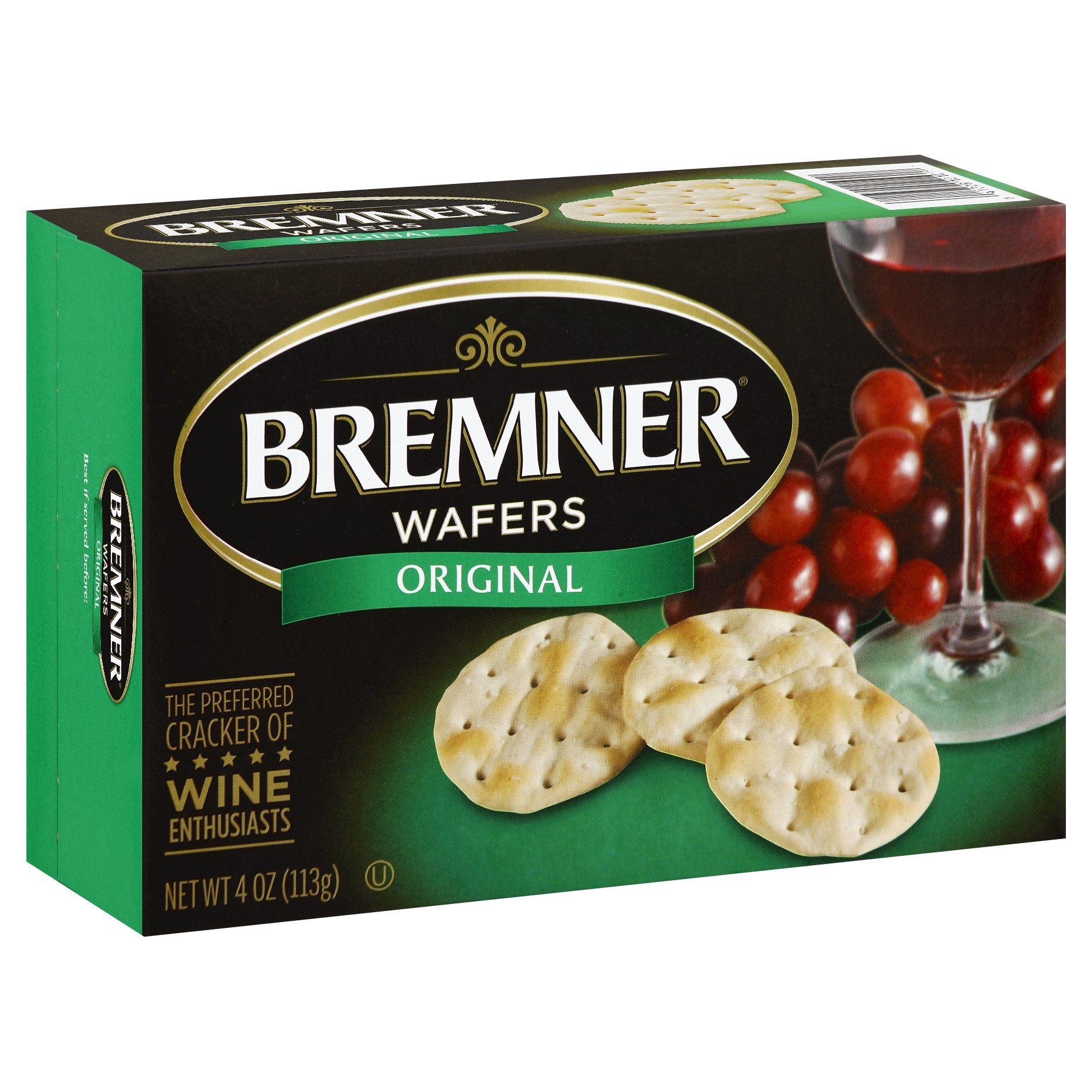 slide 1 of 4, Bremner Wafers Original, 4 oz