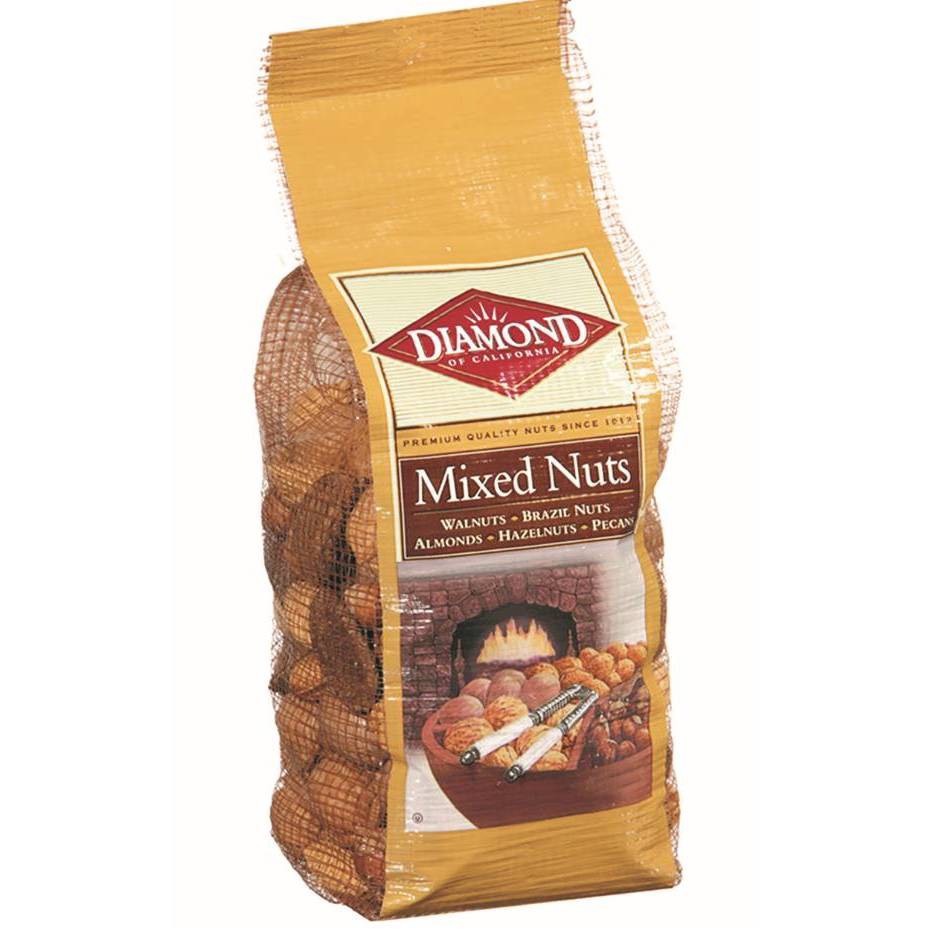 slide 1 of 5, Diamond of California Mixed Nuts 32 oz, 32 oz