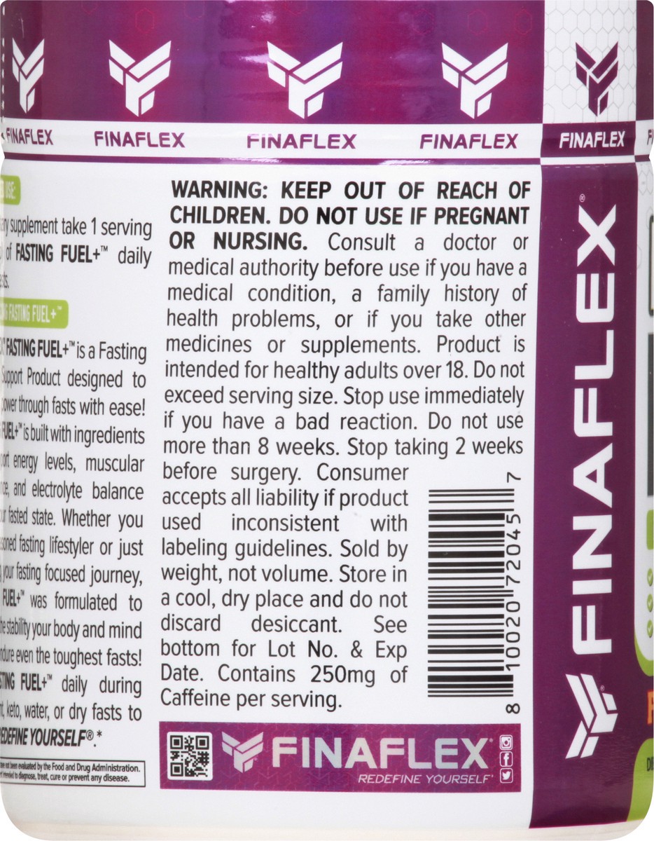 slide 2 of 12, FINAFLEX Fruit Punch Fasting Fuel+ 8.1 oz, 8.1 oz