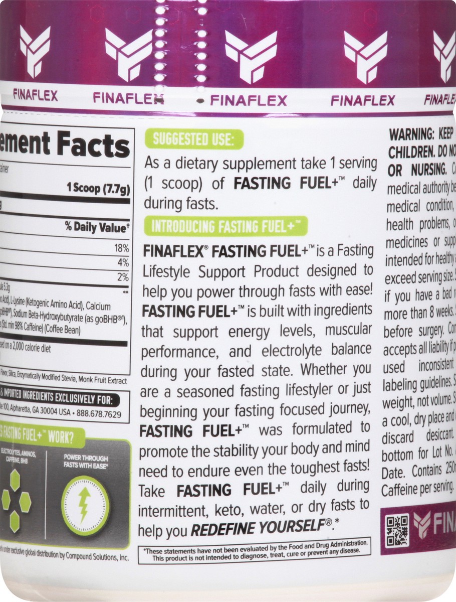 slide 8 of 12, FINAFLEX Fruit Punch Fasting Fuel+ 8.1 oz, 8.1 oz
