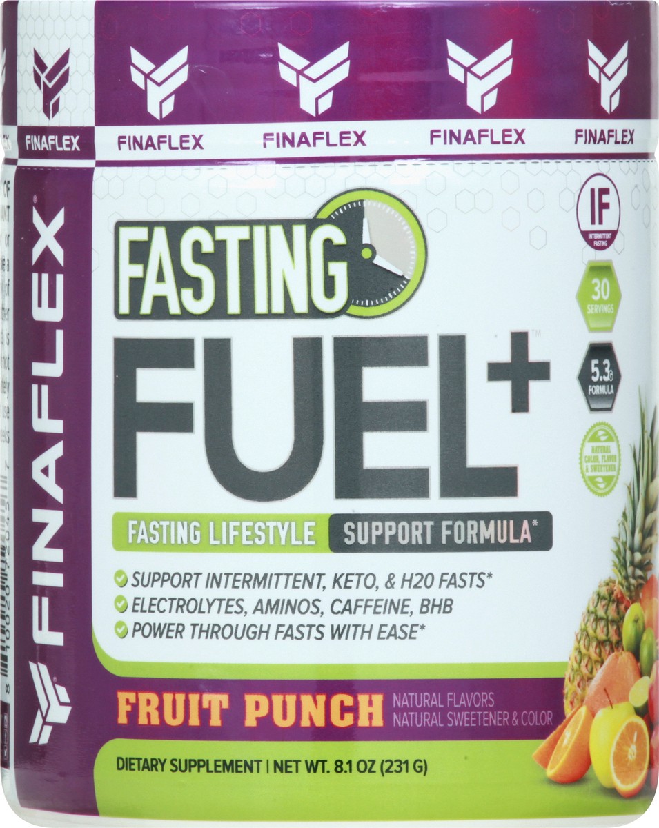slide 9 of 12, FINAFLEX Fruit Punch Fasting Fuel+ 8.1 oz, 8.1 oz