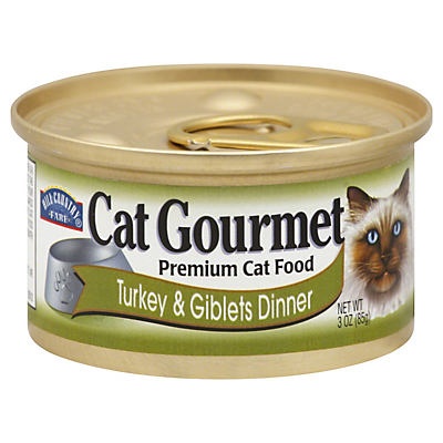 slide 1 of 1, Hill Country Fare Cat Gourmet Premium Cat Food Turkey and Giblets Dinner, 3 oz