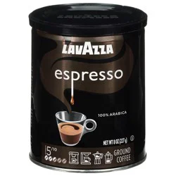 Lavazza Ground Intensity 5/10 Espresso Coffee 8 oz