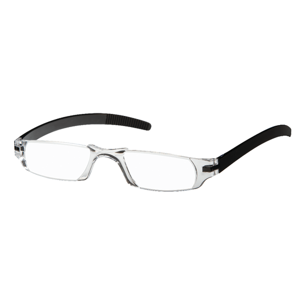 slide 1 of 4, Dr. Dean Edell Slim Vision Reading Glasses, +1.25, Black, 1 ct