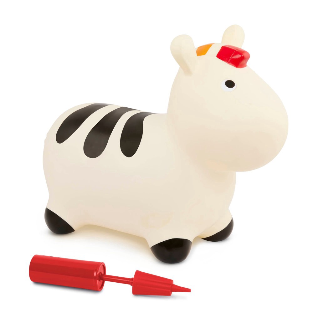 slide 1 of 3, Battat Inflatable Hoppin' Zebra Bouncer, 1 ct
