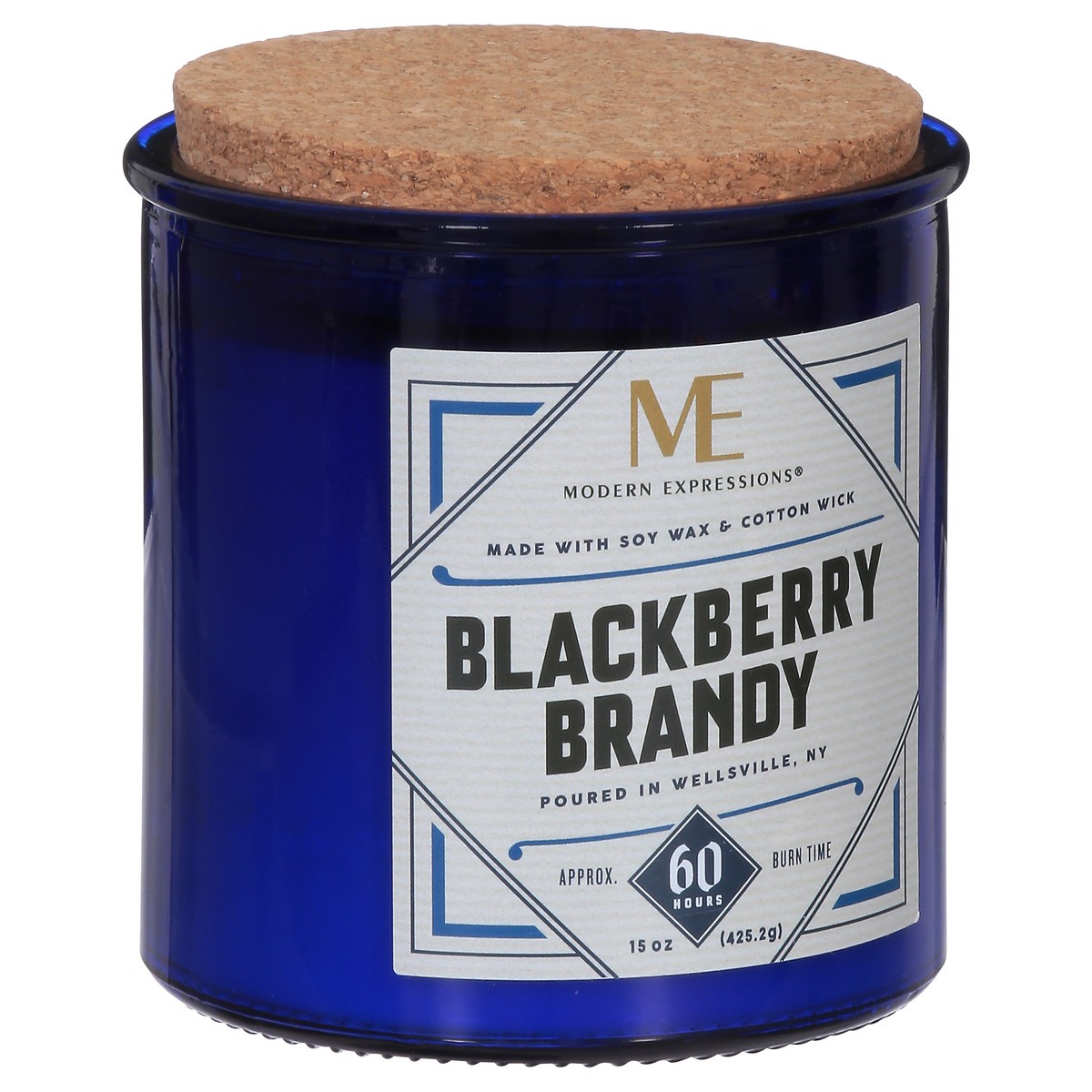 slide 8 of 9, Modern Expressions Blackberry Brandy Candle 1 ea, 15 oz