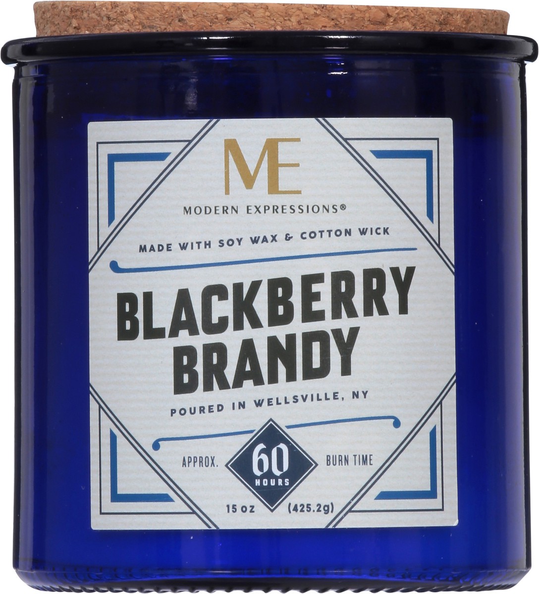 slide 7 of 9, Modern Expressions Blackberry Brandy Candle 1 ea, 15 oz