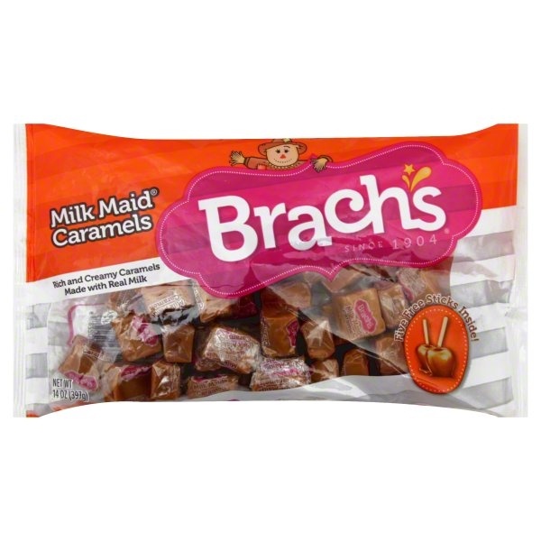 slide 1 of 1, Brach's Milk Maid Caramels, 14 oz