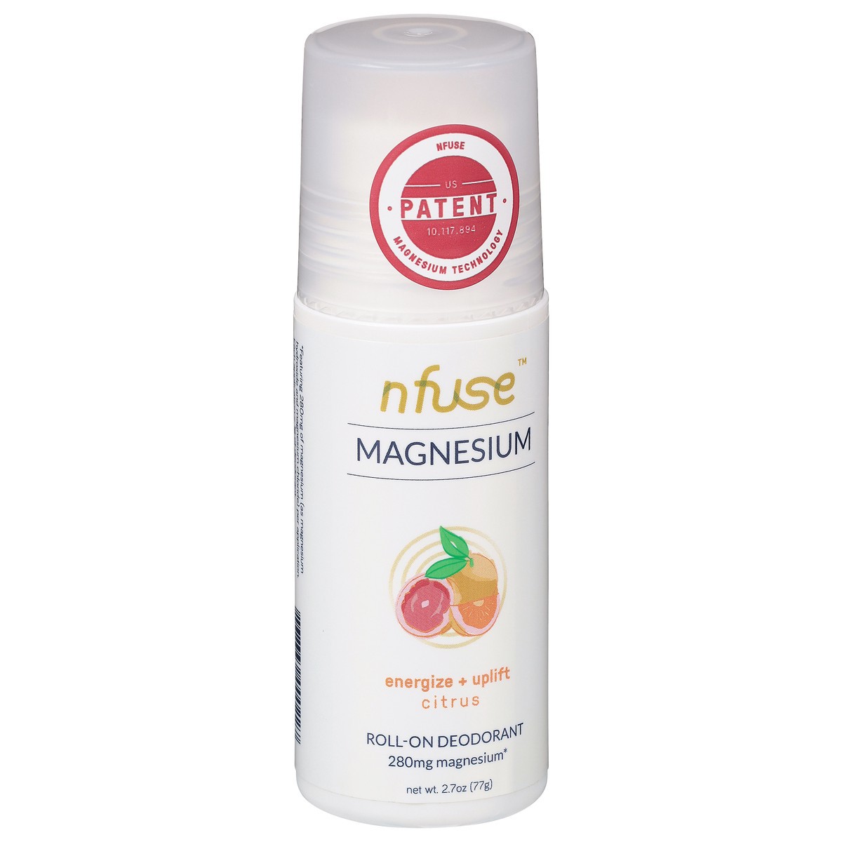 slide 10 of 13, Nfuse Magnesium Citrus Roll-On Deodorant 2.7 oz, 2.7 oz
