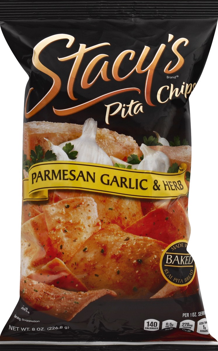 slide 1 of 5, Stacy's Pita Chips 8 oz, 7.33 oz