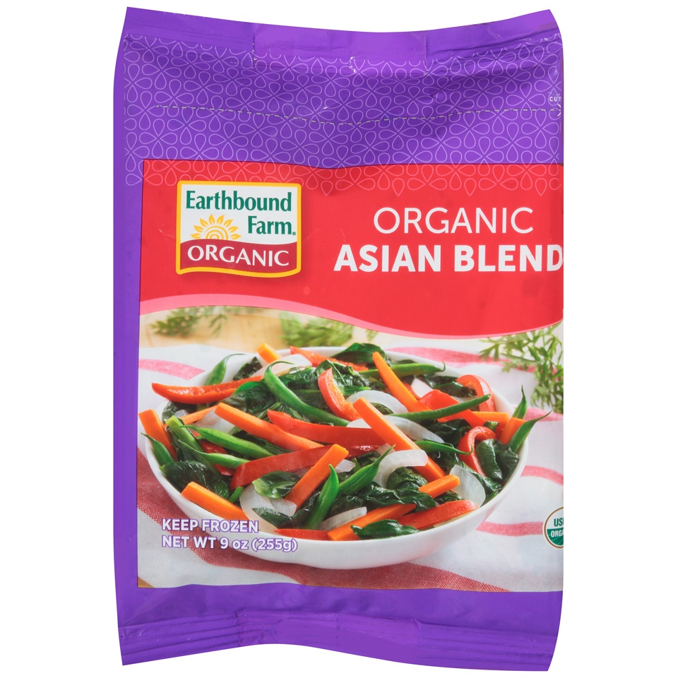 slide 1 of 1, Earthbound Farm Organic Asian Blend, 9 oz