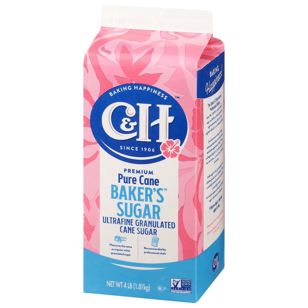 slide 7 of 14, C&H Baker's Pure Cane Sugar 4 lb, 4 lb