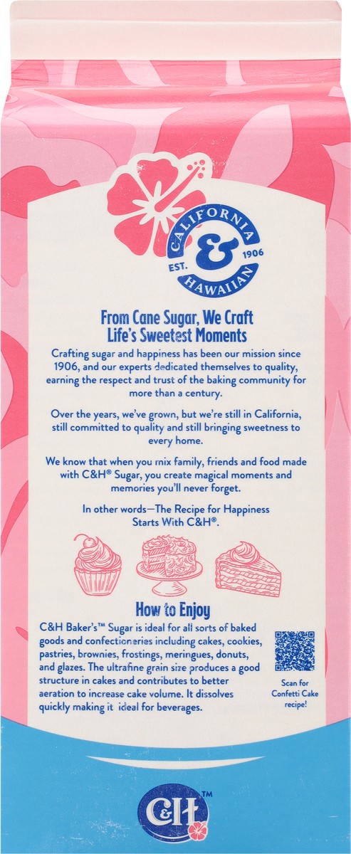 slide 5 of 14, C&H Baker's Pure Cane Sugar 4 lb, 4 lb