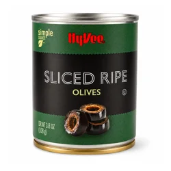 Hy-vee Sliced Ripe Olives - 3.8 oz
