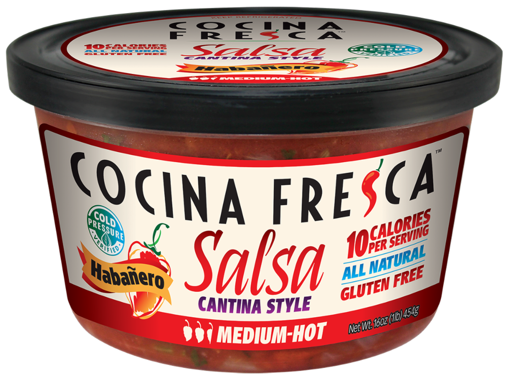 slide 1 of 1, Cocina Fresca Cantina Style Salsa - Medium Hot Habenero, 16 oz