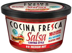 Cocina Fresca Cantina Style Salsa - Medium Hot Habenero