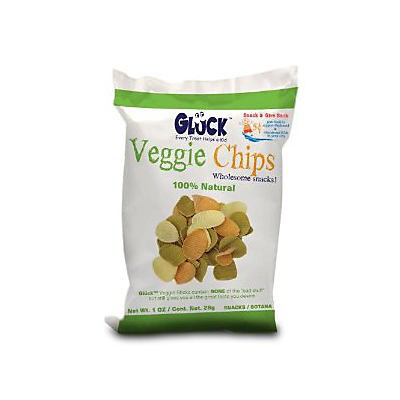 slide 1 of 1, Gluck Veggie Chips, 1 ct