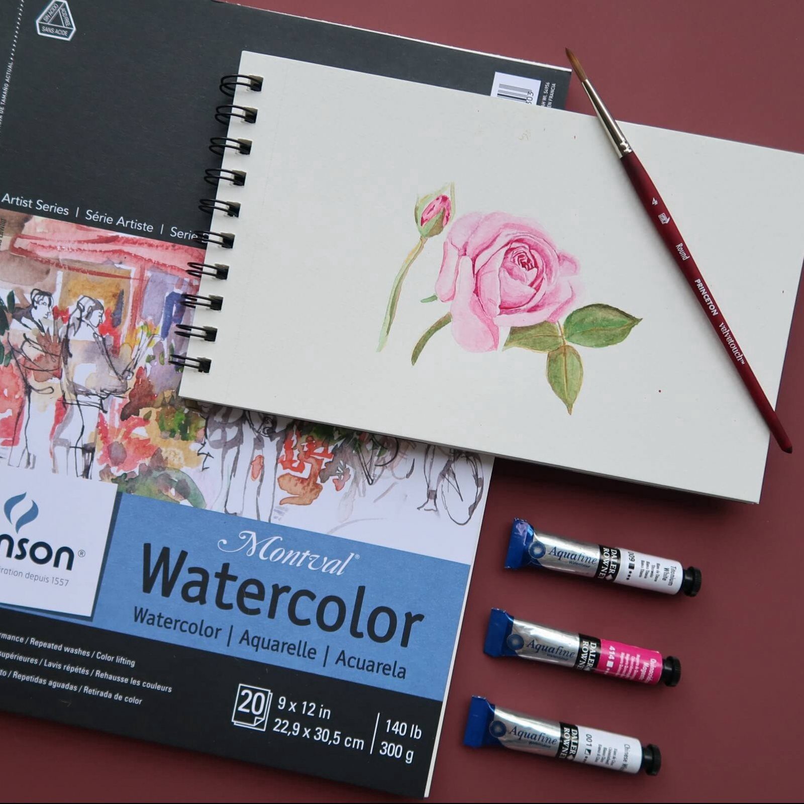 slide 2 of 5, Princeton Artist Brush Co Princeton Velvetouch Series 3950 Flat Shader Brush, series 3950