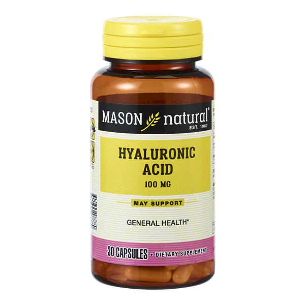 slide 1 of 1, Mason Natural Mason Hyaluronic Acid cap, 30 ct; 100 mg