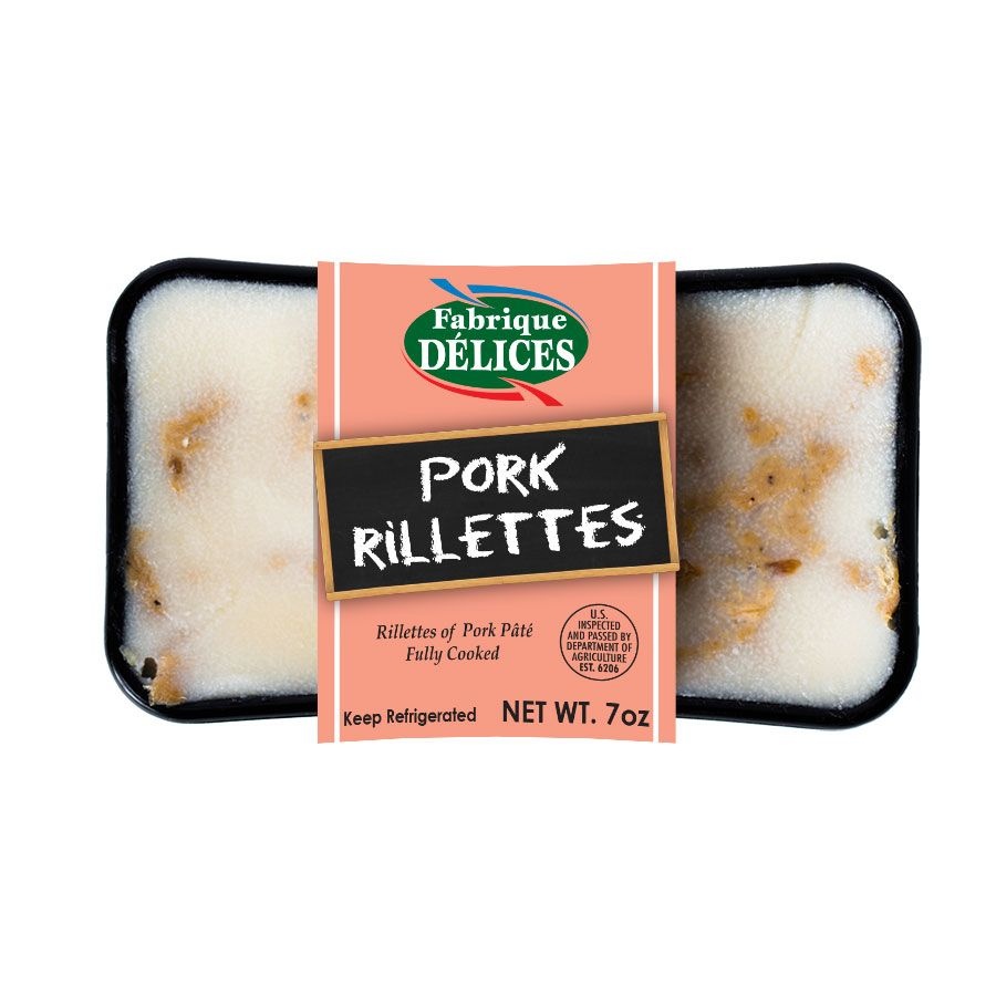 slide 1 of 1, Fabrique Delices Rillette De Porc, 7 oz
