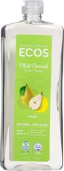 ECOS Plant Powered Hypoallergenic Pear Dish Soap