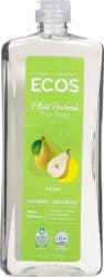 ECOS Plant Powered Hypoallergenic Pear Dish Soap