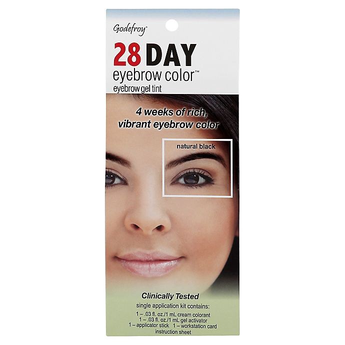 slide 4 of 5, Godefroy 28Day Brow Nat Black, 1 ct