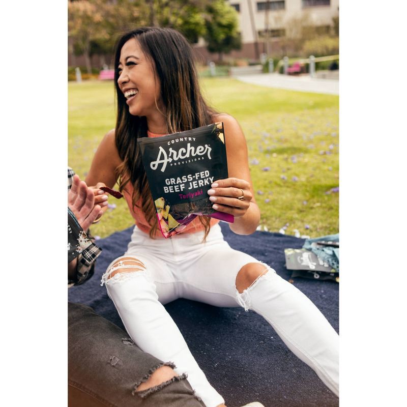 slide 6 of 6, Country Archer Grass-Fed Teriyaki Beef Jerky 2.5 oz, 2.5 oz